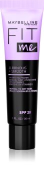 Maybelline Fit Me! Luminous+Smooth alap bázis az arcbőr egyesítésére és élénkítésére