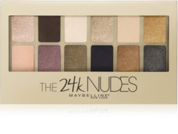 Maybelline The 24K Nudes paletka očních stínů