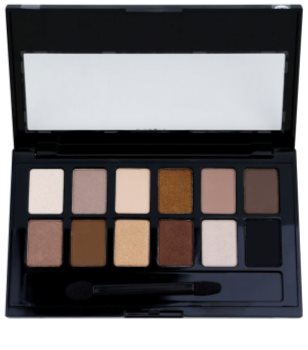 Maybelline The Nudes paletă cu farduri de ochi