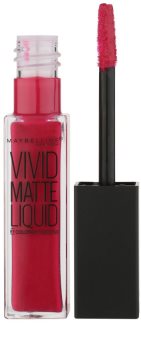Maybelline Color Sensational Vivid Matte Liquid tekutý rúž s matným efektom