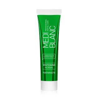MEDIBLANC Whitening Herbal fogkrém gyógynövényekkel fehérítő hatással