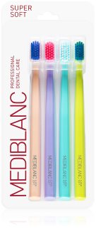 MEDIBLANC 4210 SUPER SOFT brosse à dents super soft 4 pcs