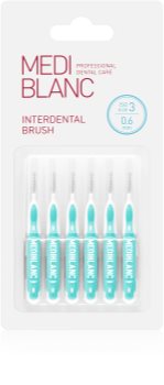 MEDIBLANC Interdental Brush Zahnbürste für die Zahnzwischenräume 6 Stück