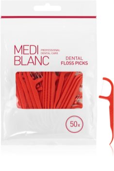 MEDIBLANC Dental Floss Picks Tandstikker med tandtråd