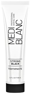 MEDIBLANC Strong Black pasta pro kompletní ochranu zubů s bělicím účinkem