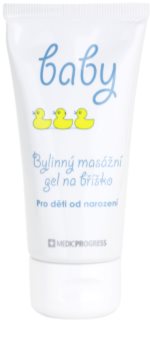 MEDICPROGRESS Baby билков масажен гел за корем за деца от раждането им