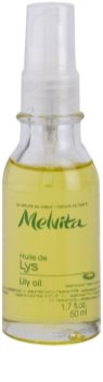 Melvita Huiles de Beauté Lys aceite protector con efecto iluminador para rostro y manos
