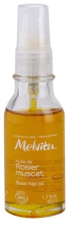 Melvita Huiles de Beauté Rosier Muscat óleo hidratante revitalizador para rosto e corpo