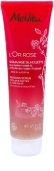 Melvita L'Or Rose gommage corps pour une peau douce et lisse