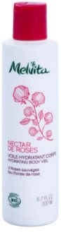 Melvita Nectar de Roses leite corporal leve com efeito hidratante