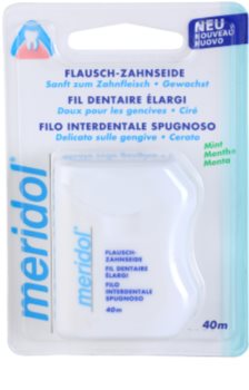 Meridol Dental Care fil dentaire ciré saveur de menthe