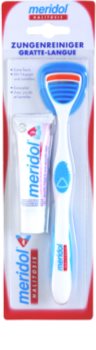 Meridol Halitosis raspador de língua +dentífrico