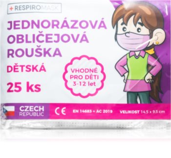MESAVERDE Disposable face mask for children Girl Einweg-Mund-Nasen-Schutz für Kinder