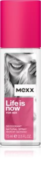 Mexx Life is Now for Her spray dezodor hölgyeknek