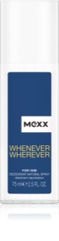 Mexx Whenever Wherever dezodorant z atomizerem dla mężczyzn
