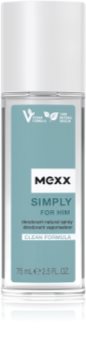 Mexx Simply desodorante con pulverizador para hombre