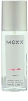 Mexx Magnetic Woman deodorant s rozprašovačem pro ženy 75 ml