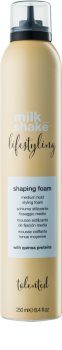 Milk Shake Lifestyling mousse volumatrice et coiffante protectrice de chaleur