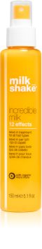 Milk Shake Incredible Milk öblítést nem igénylő regeneráló ápolás spray -ben