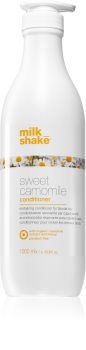 Milk Shake Sweet Camomile condicionador nutritivo para cabelo loiro e grisalho