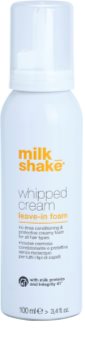 Milk Shake Whipped Cream vyživující ochranná pěna pro všechny typy vlasů