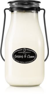 Milkhouse Candle Co. Creamery Berries & Cream Tuoksukynttilä Maitopullo