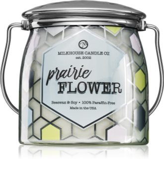 Milkhouse Candle Co. Creamery Prairie Flower lumânare parfumată Butter Jar