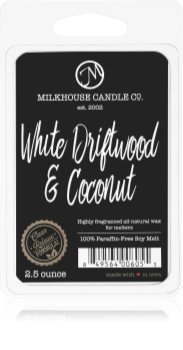 Milkhouse Candle Co. Creamery White Driftwood & Coconut cera para lámparas aromáticas
