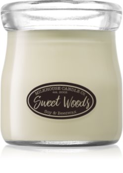 Milkhouse Candle Co. Creamery Sweet Woods vonná sviečka Cream Jar
