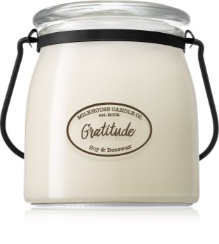 Milkhouse Candle Co. Creamery Gratitude bougie parfumée Butter Jar
