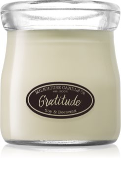 Milkhouse Candle Co. Creamery Gratitude bougie parfumée Cream Jar