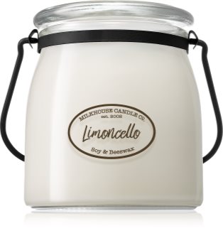 Milkhouse Candle Co. Creamery Limoncello αρωματικό κερί Butter Jar