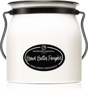 Milkhouse Candle Co. Creamery Brown Butter Pumpkin ароматна свещ Butter Jar