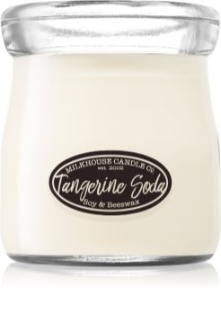 Milkhouse Candle Co. Creamery Tangerine Soda vonná svíčka Cream Jar