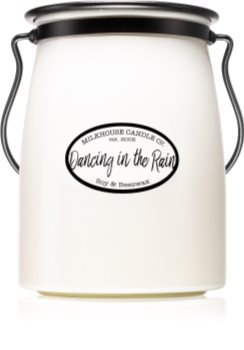 Milkhouse Candle Co. Creamery Dancing in the Rain geurkaars Butter Jar