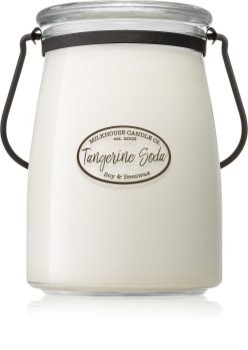 Milkhouse Candle Co. Creamery Tangerine Soda mirisna svijeća Butter Jar