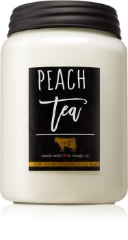 Milkhouse Candle Co. Farmhouse Peach Tea Tuoksukynttilä Muuraripurkki