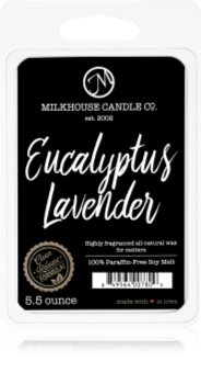 Milkhouse Candle Co. Creamery Eucalyptus Lavender vosk do aromalampy