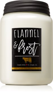 Milkhouse Candle Co. Farmhouse Flannel & Frost vonná svíčka Mason Jar