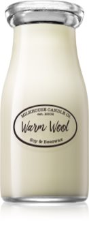 Milkhouse Candle Co. Creamery Warm Wool vonná svíčka Milkbottle