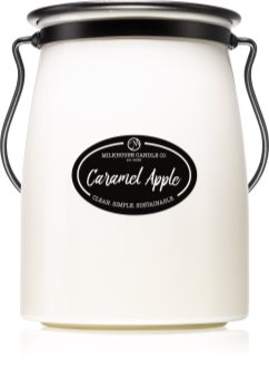 Milkhouse Candle Co. Creamery Caramel Apple lumânare parfumată Butter Jar