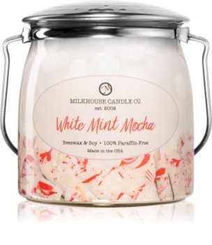 Milkhouse Candle Co. Creamery White Mint Mocha vonná svíčka Butter Jar