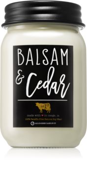 Milkhouse Candle Co. Farmhouse Balsam & Cedar lumânare parfumată