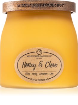 Milkhouse Candle Co. Sentiments Honey & Clove Tuoksukynttilä