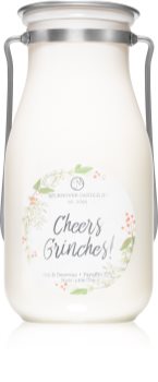 Milkhouse Candle Co. Drink Up! Cheers Grinches doftljus