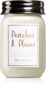 Milkhouse Candle Co. Farmhouse Peaches & Plums vela perfumada