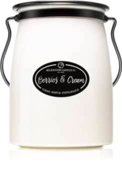 Milkhouse Candle Co. Creamery Berries & Cream vonná sviečka Butter Jar