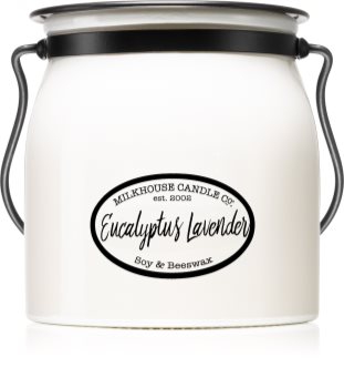 Milkhouse Candle Co. Creamery Eucalyptus Lavender ароматна свещ Butter Jar