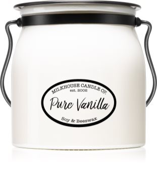 Milkhouse Candle Co. Creamery Pure Vanilla mirisna svijeća Butter Jar