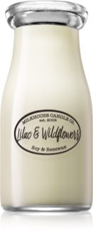 Milkhouse Candle Co. Creamery Lilac & Wildflowers Tuoksukynttilä Maitopullo